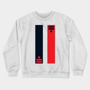 Line Abstract Crewneck Sweatshirt